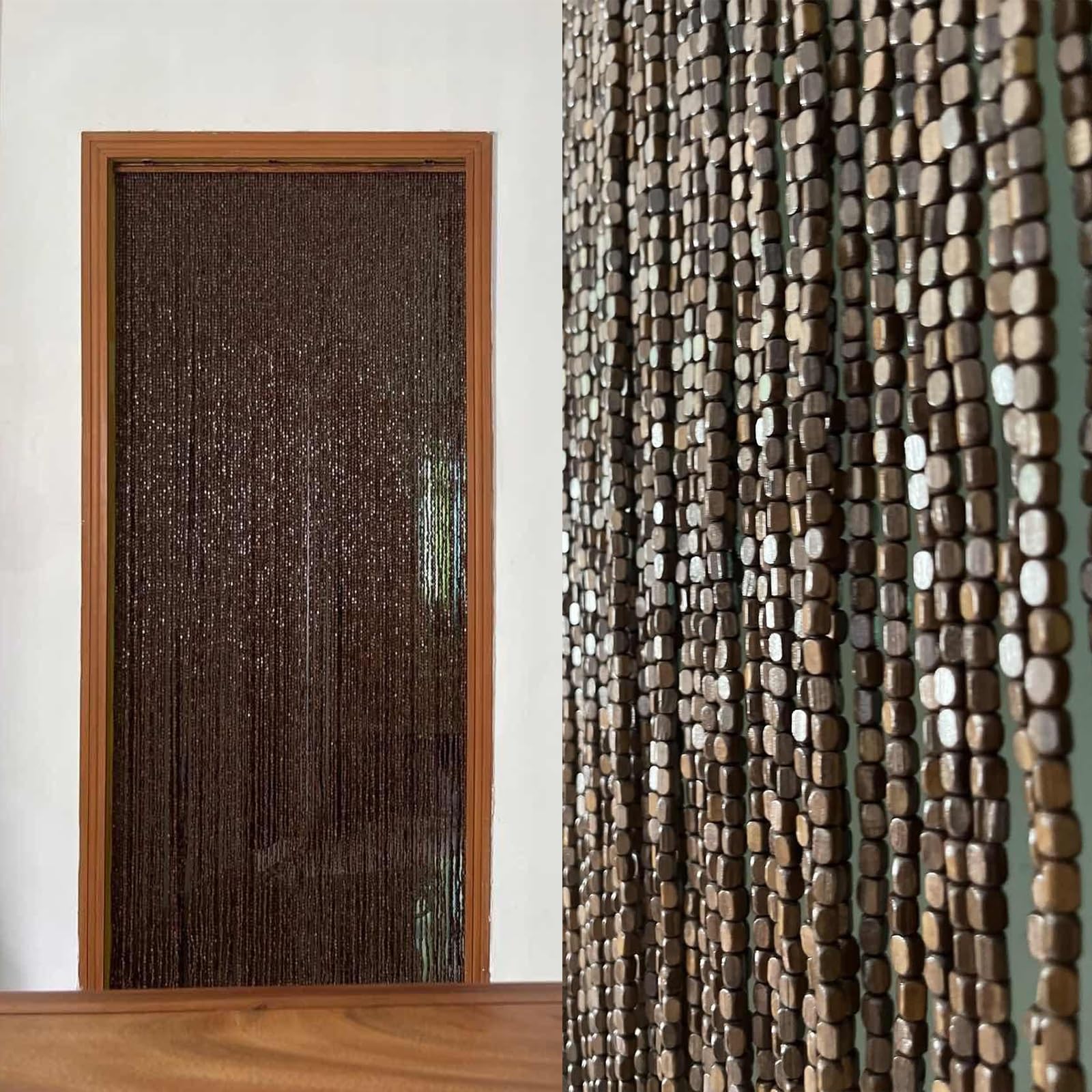 新品　アーバンアウトフィッターズ　バンブーカーテン Zebra Bamboo Beaded Curtain | Urban Outfitters